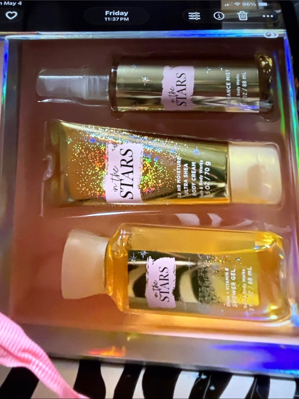 Bath & body travel set